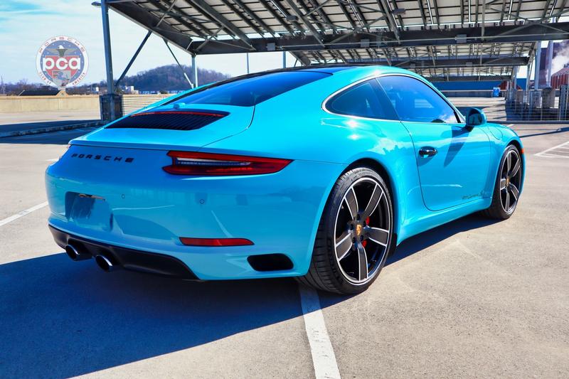 Miami Blue | Rennbow - The Porsche Color Wiki