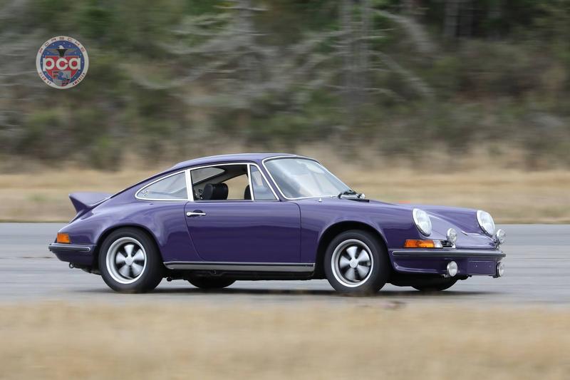 Royal purple porsche